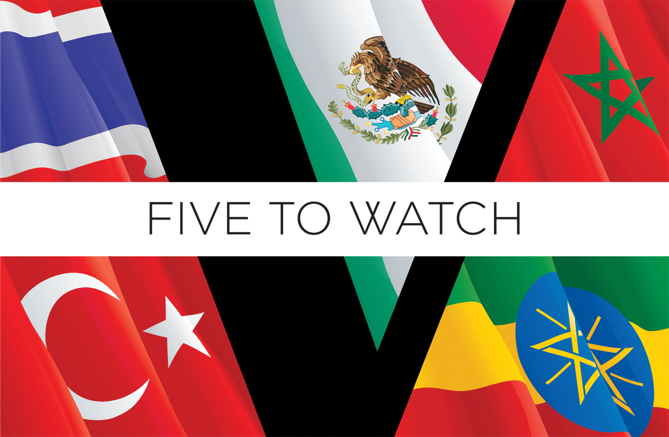 Five to watch cover feature