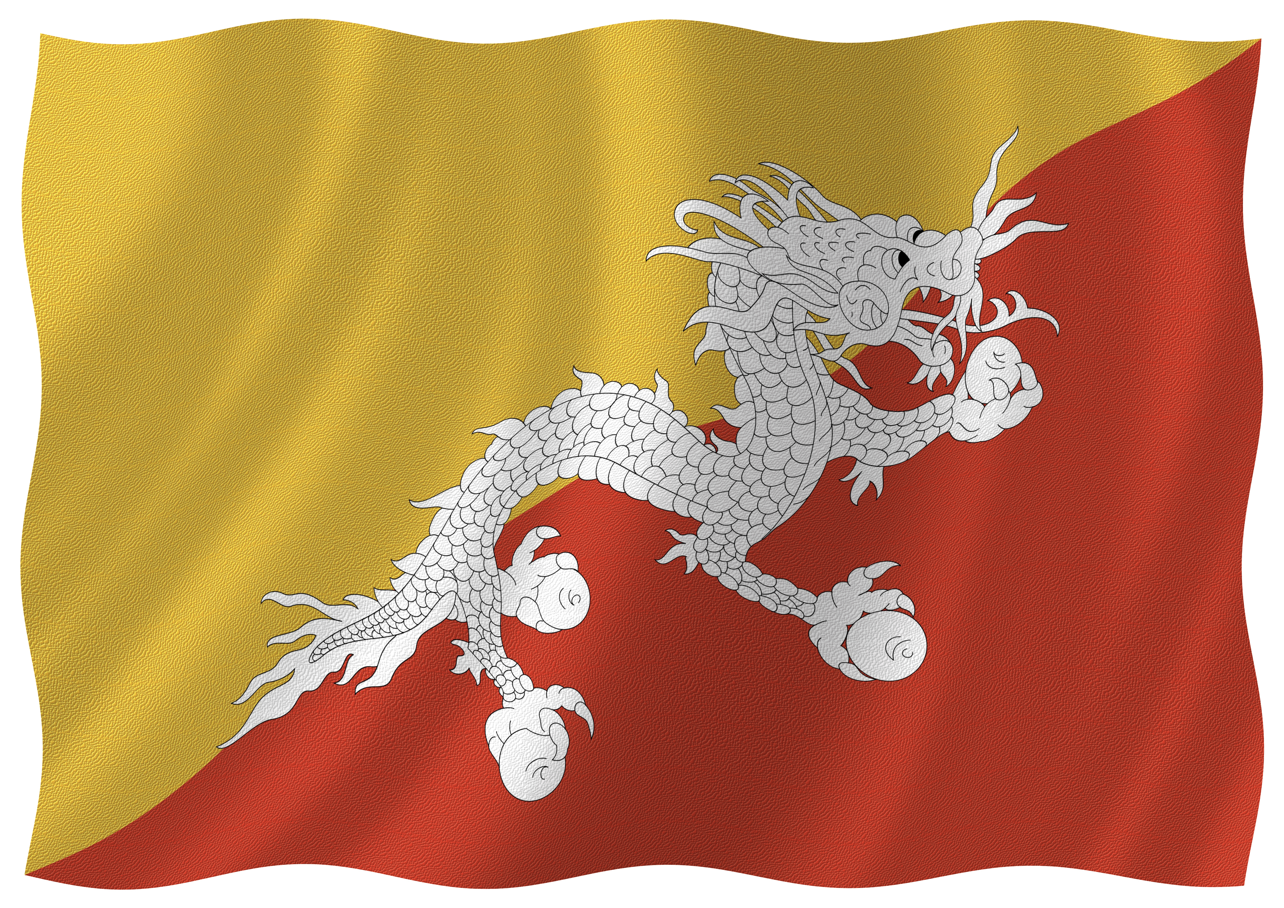 bhutan flag