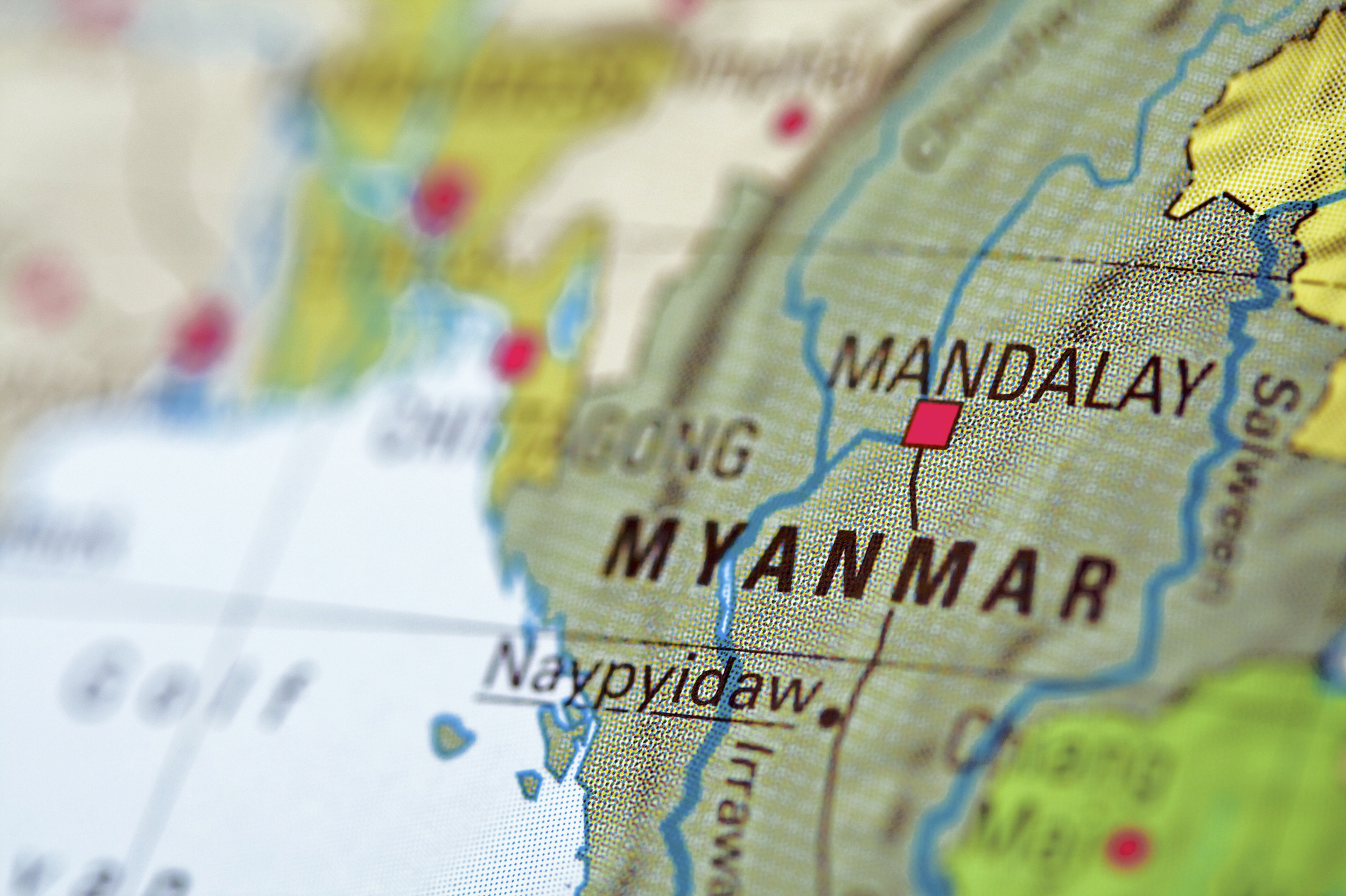 Myanmar Map