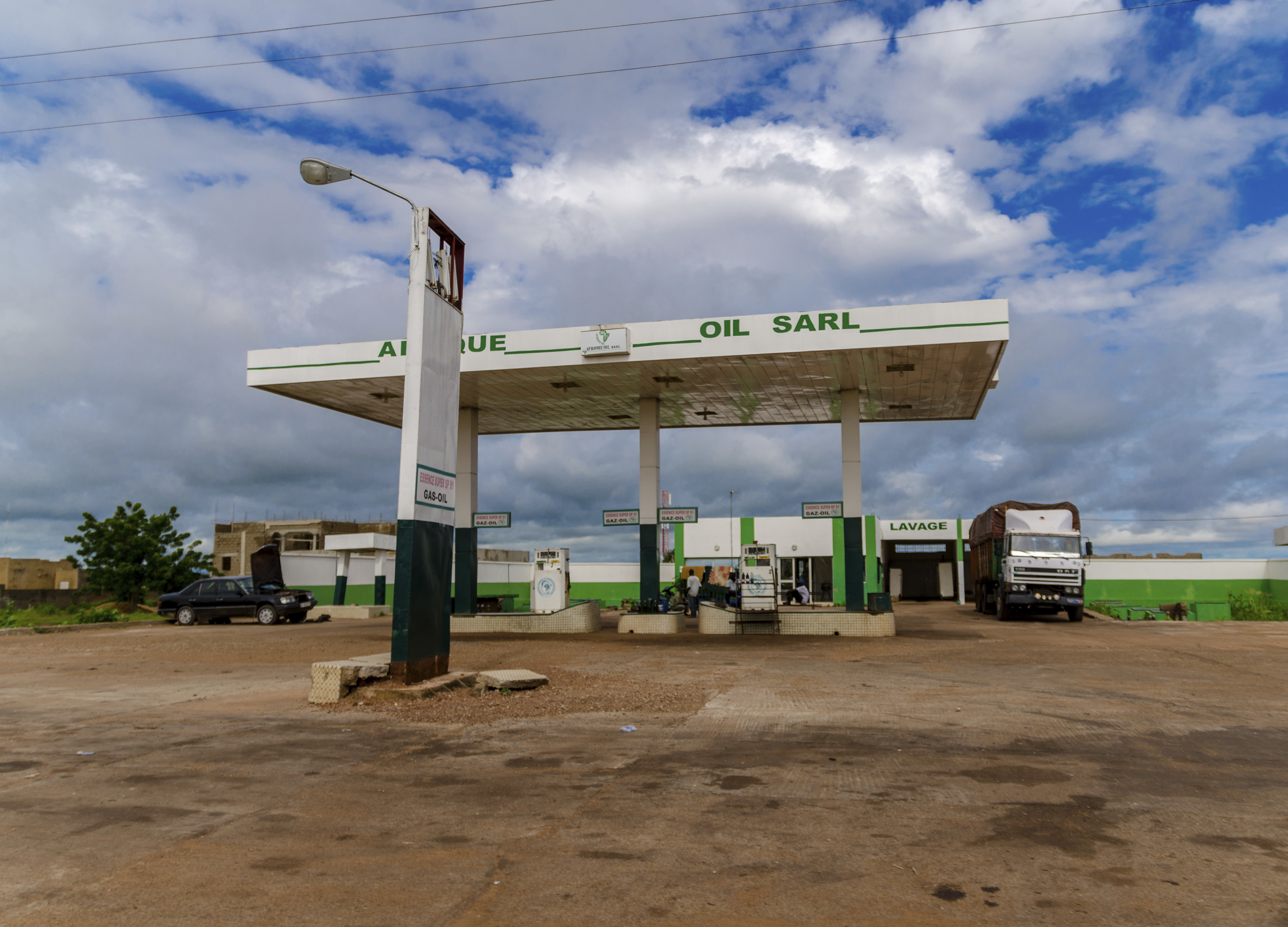 Oil Sarl Gas Station Bamako Mali