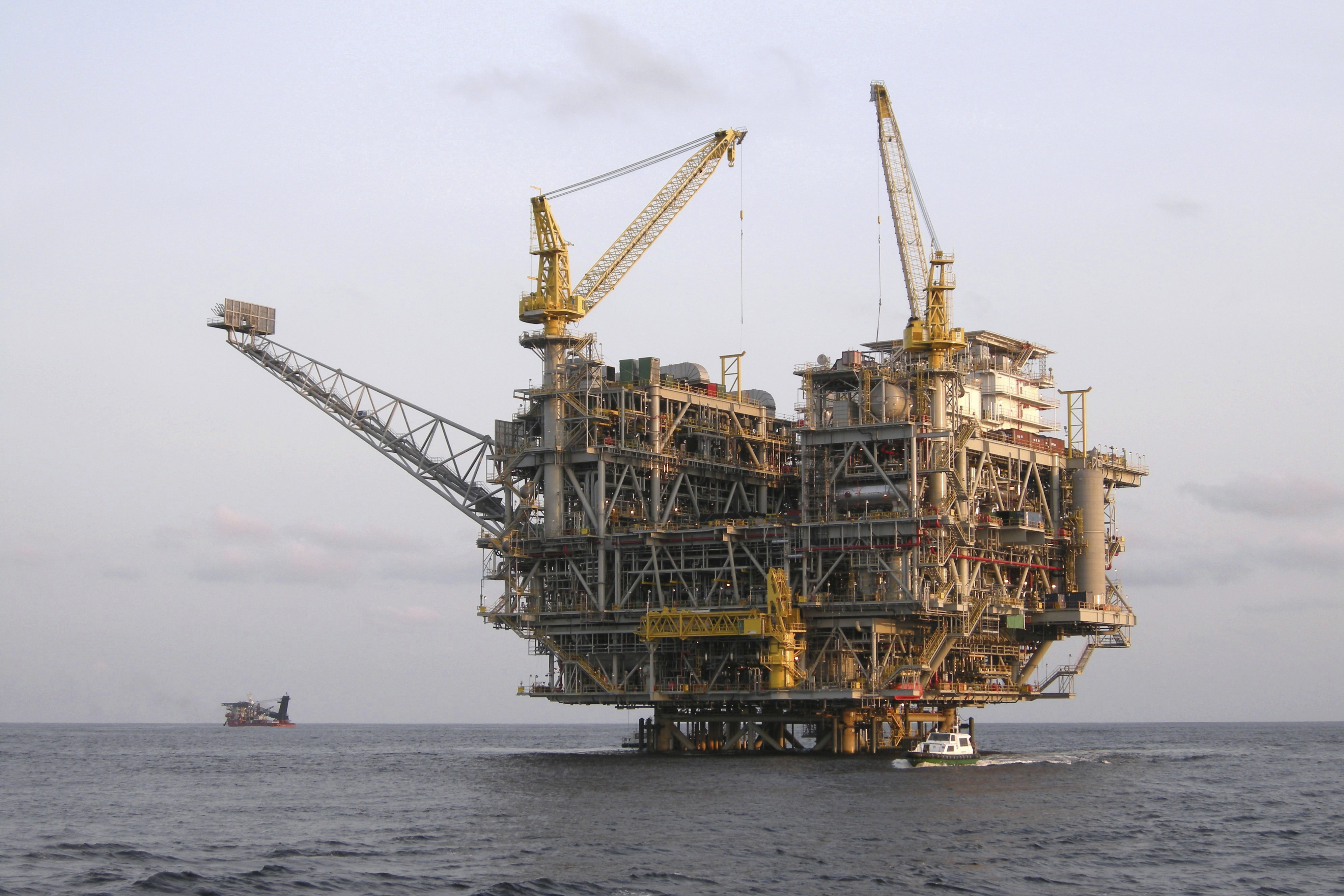 Oil Platform offshore Angola