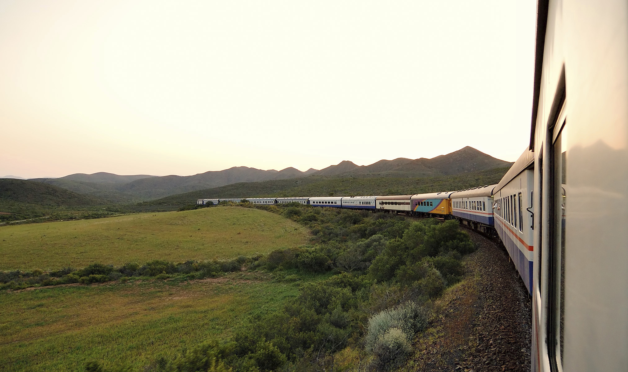 Africa Train Railroad Track