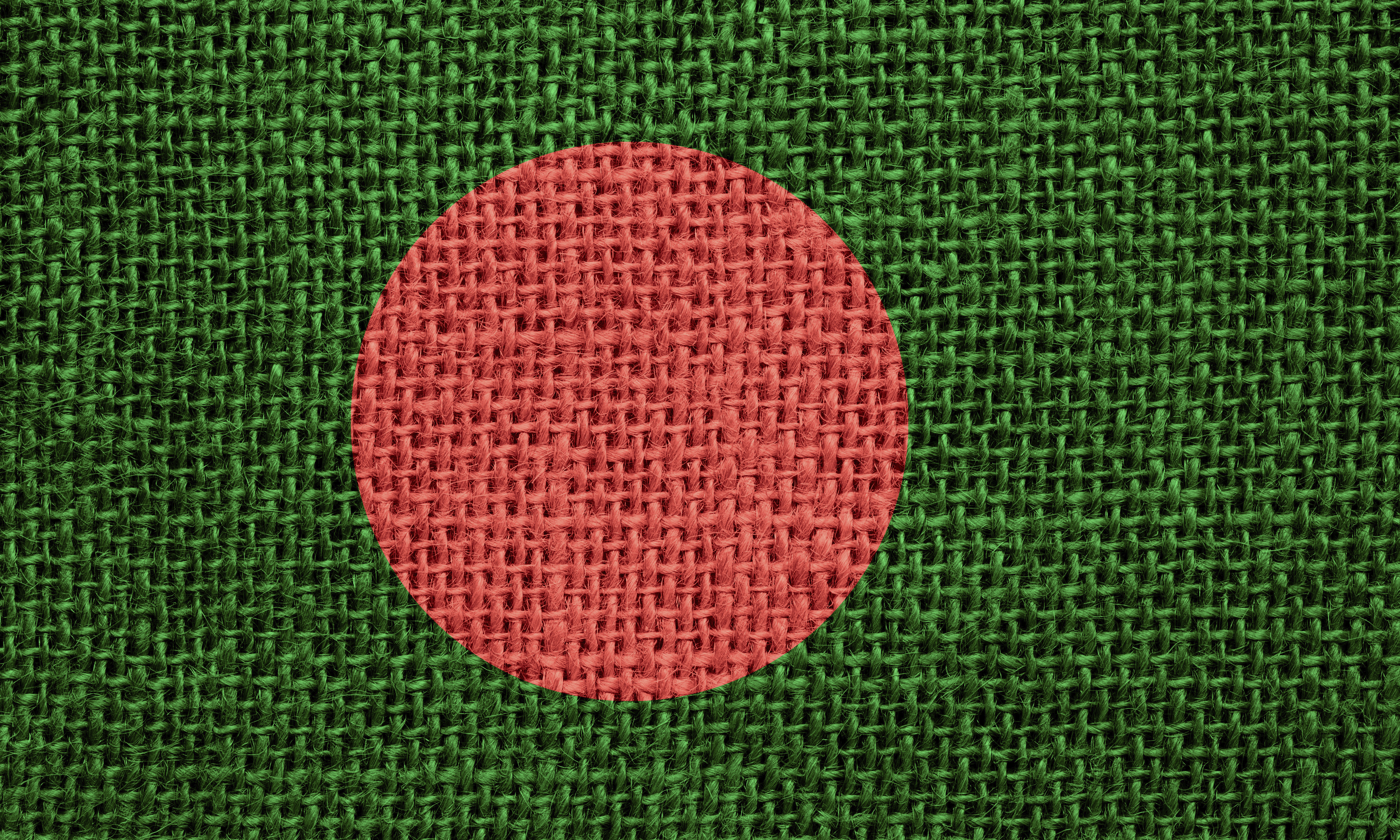 Bangladesh textile flag