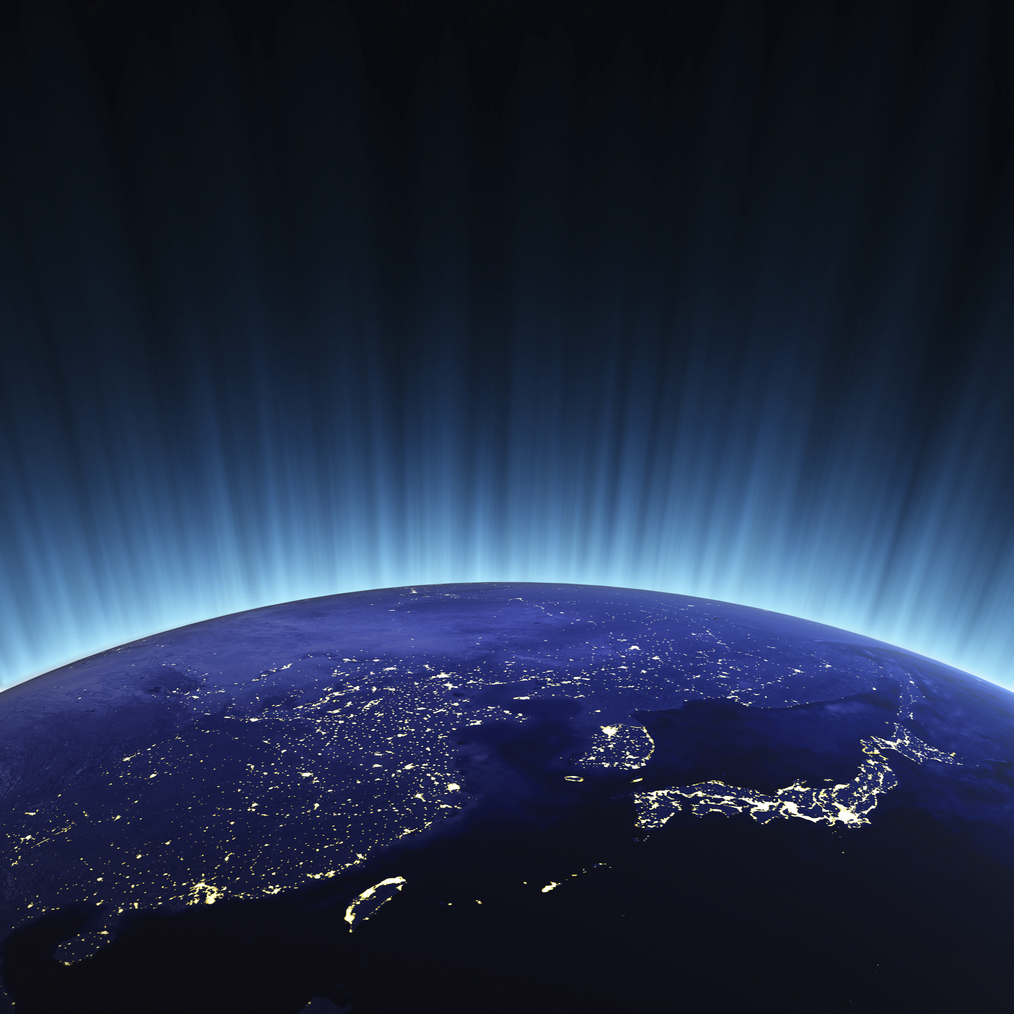 Earth Planet China Japan