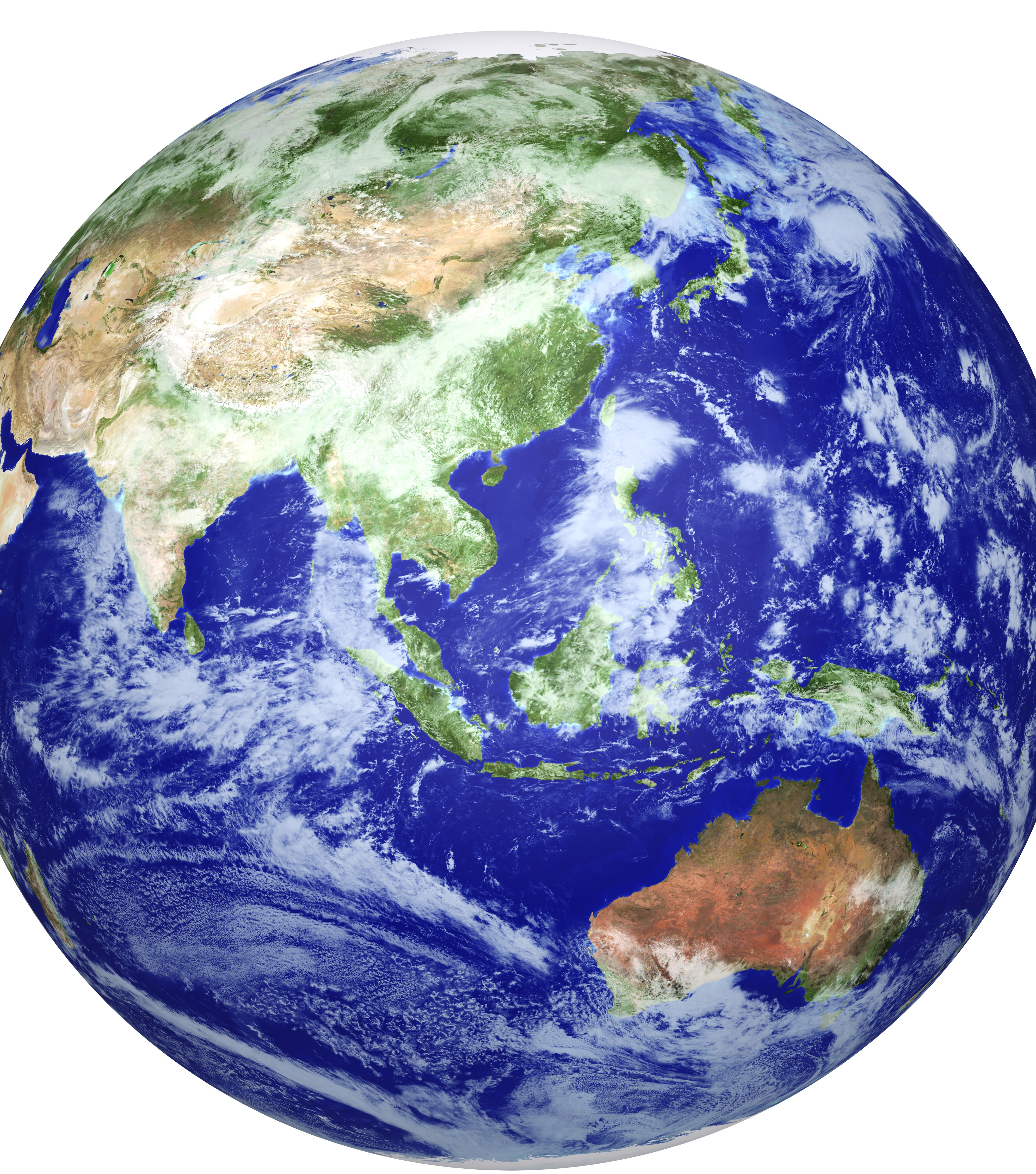 Earth globe