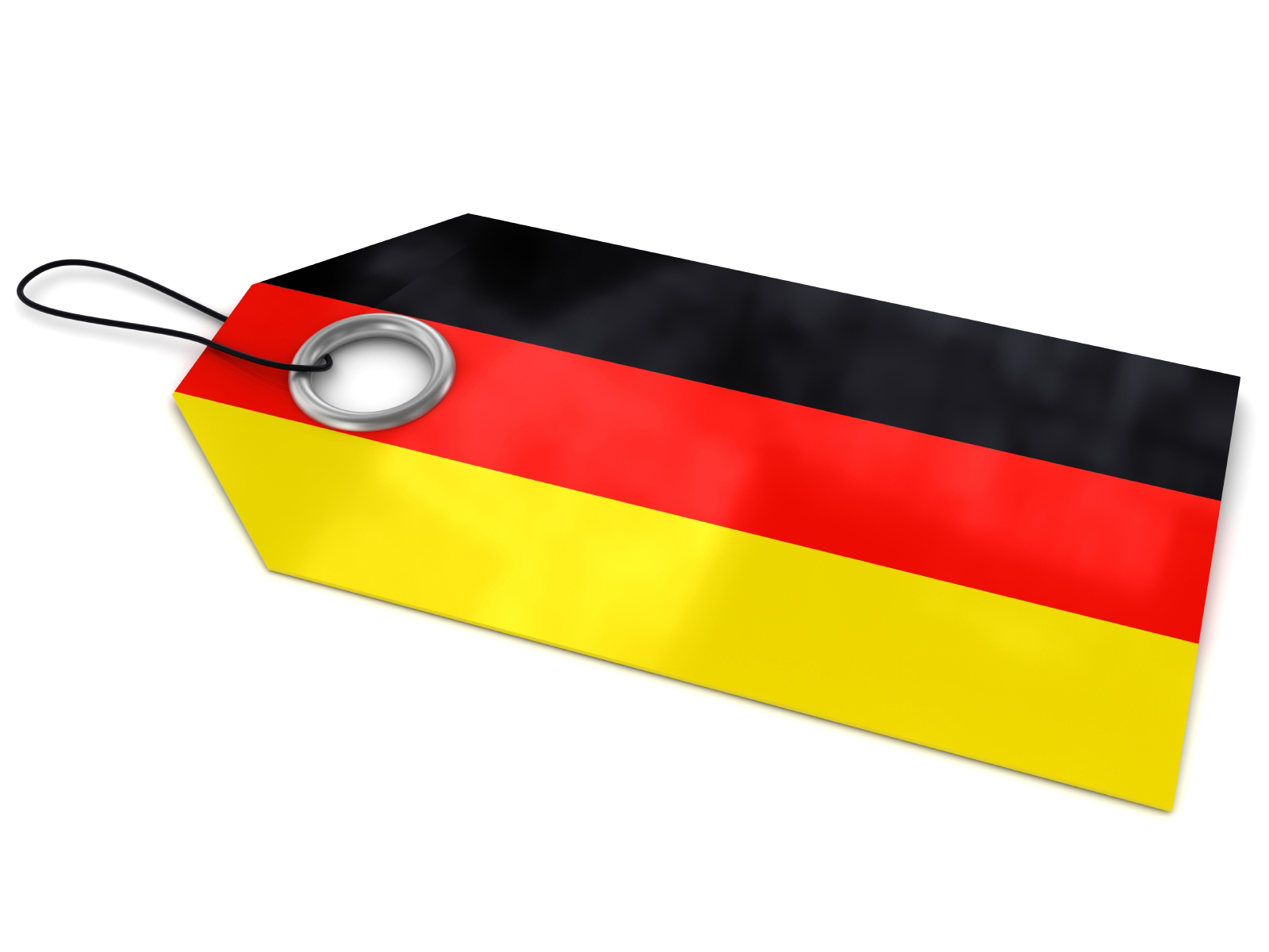 Label Germany flag