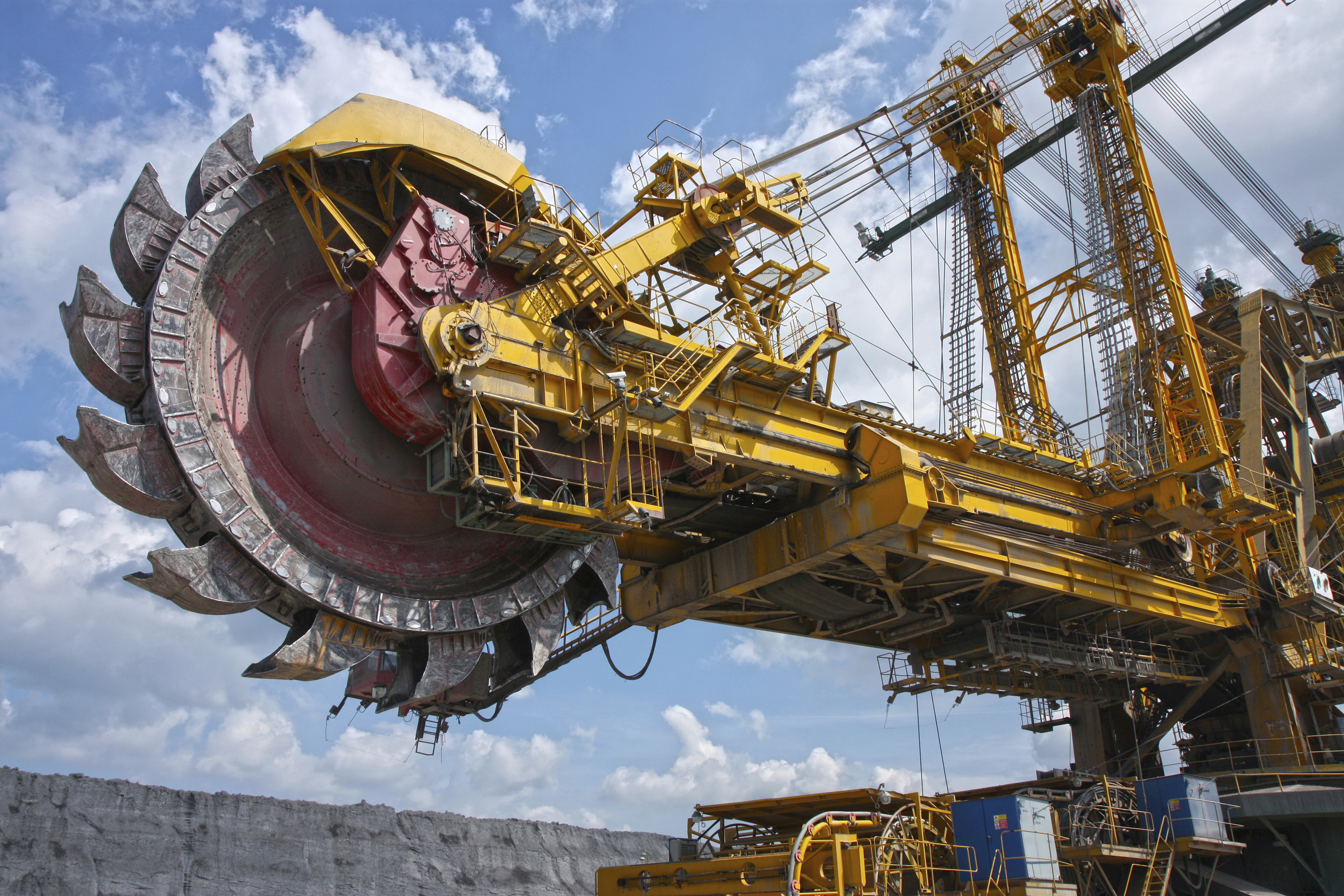 Mine Excavator Wheel Bucket