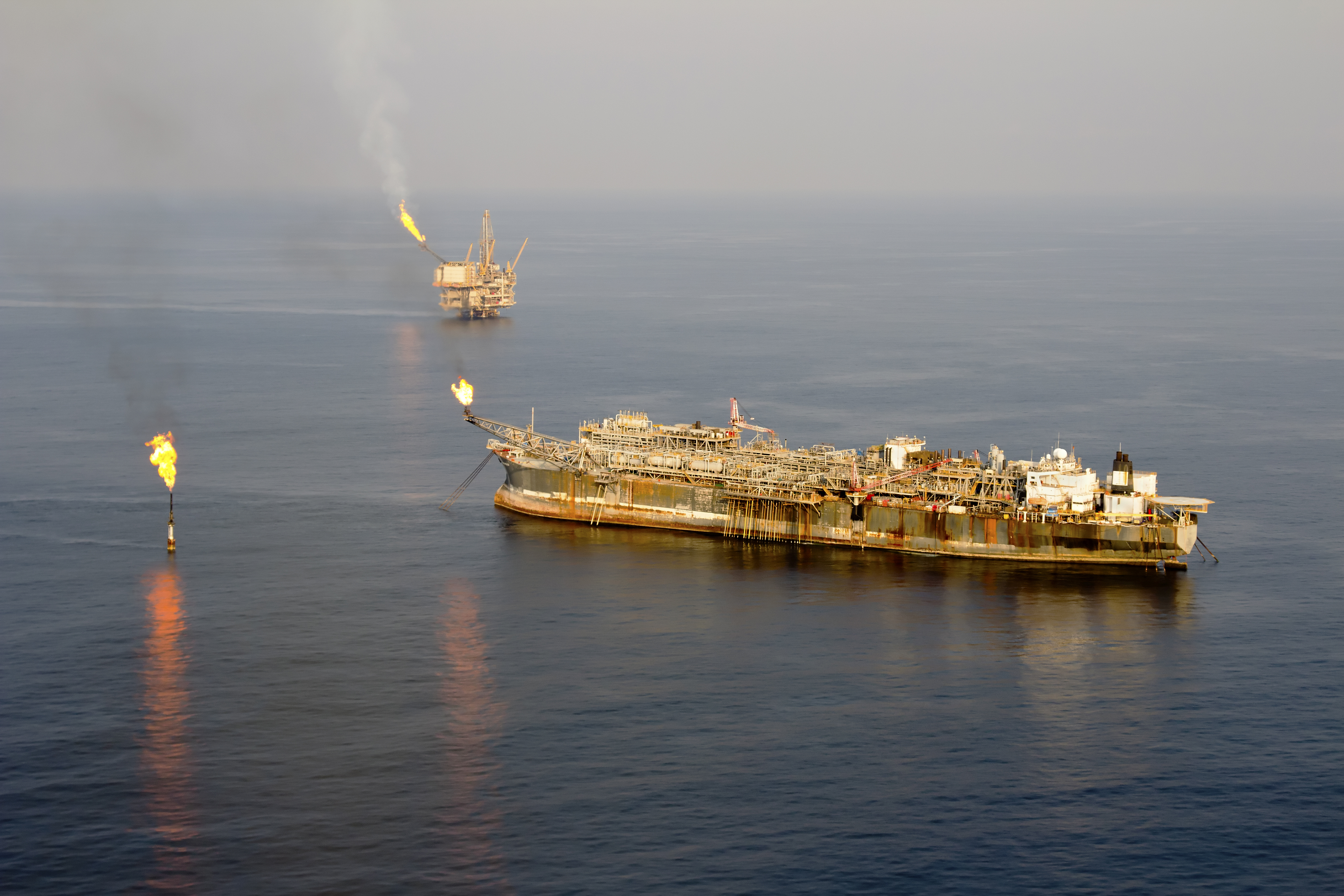 Oil rig vessel industrial ship Nigeria
