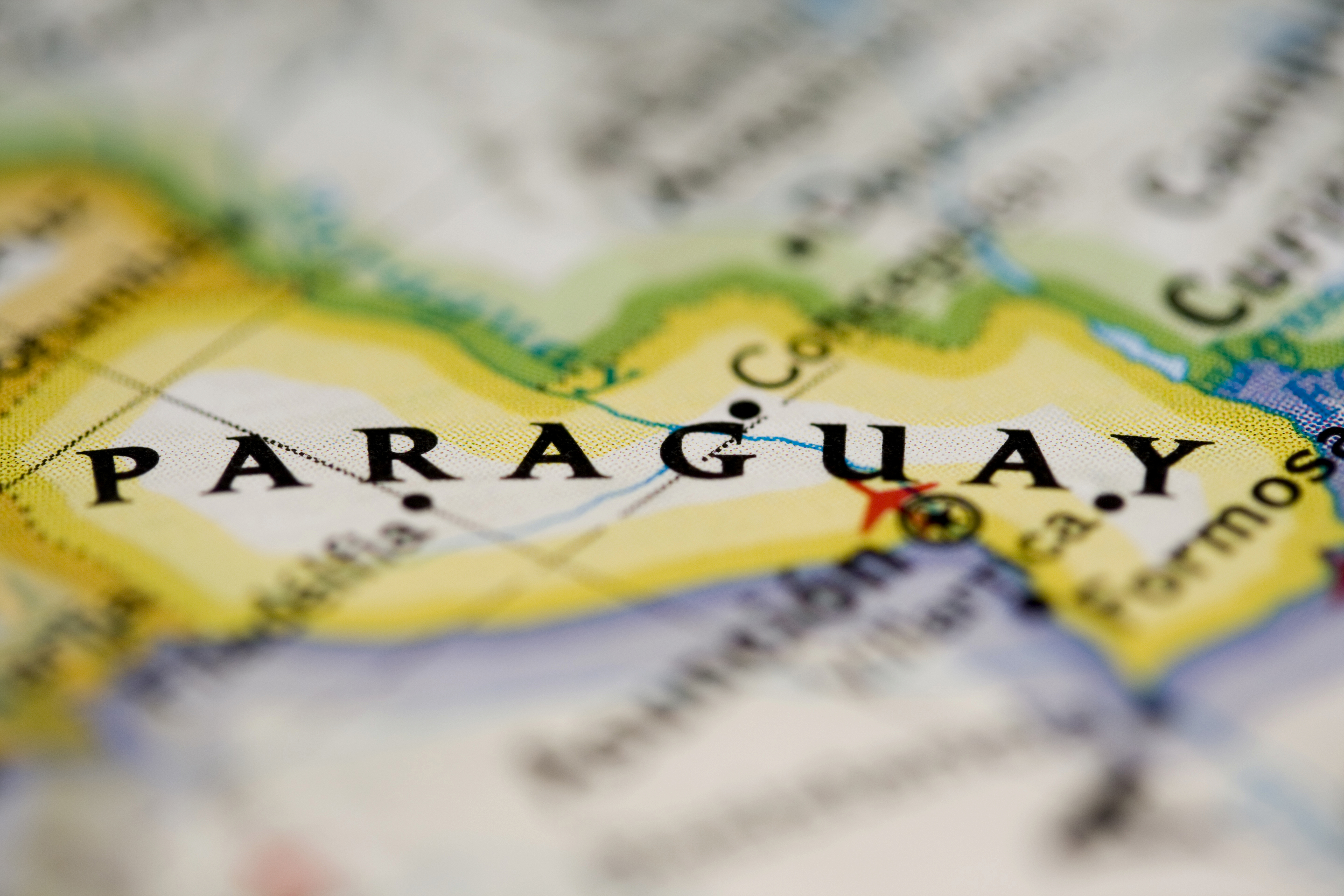 Paraguay map