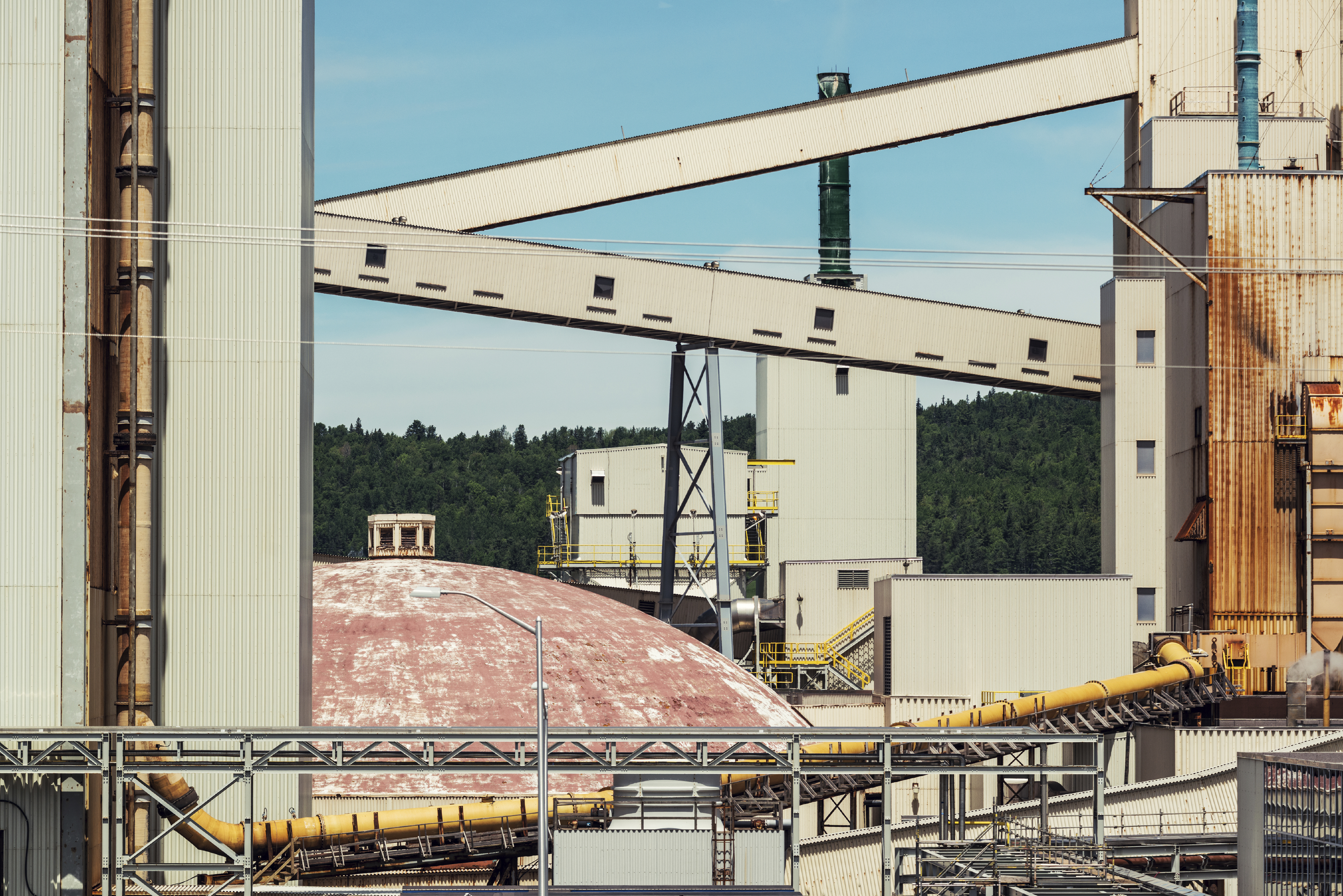 Potash mine factory industrial