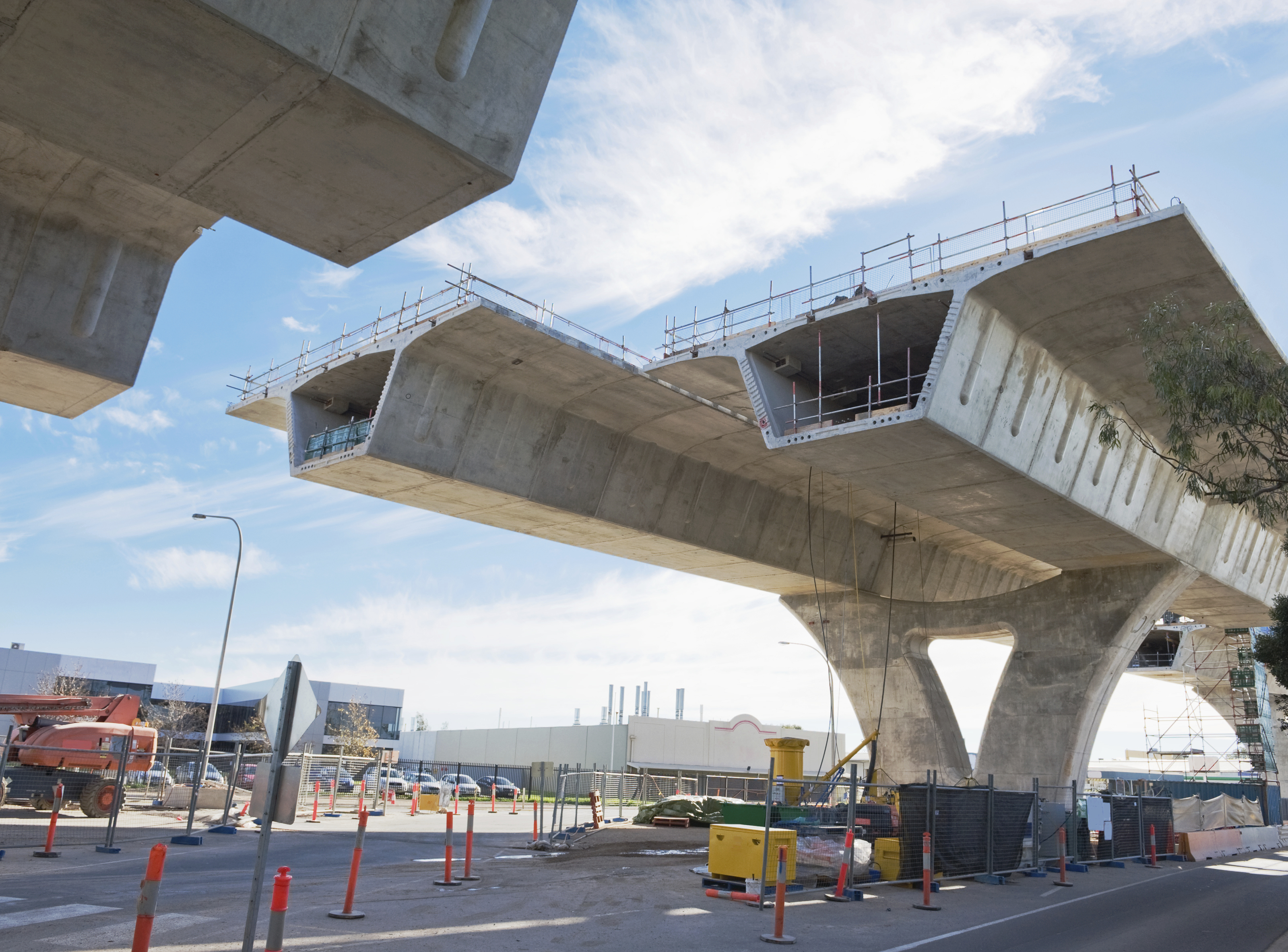 road under reconstruction