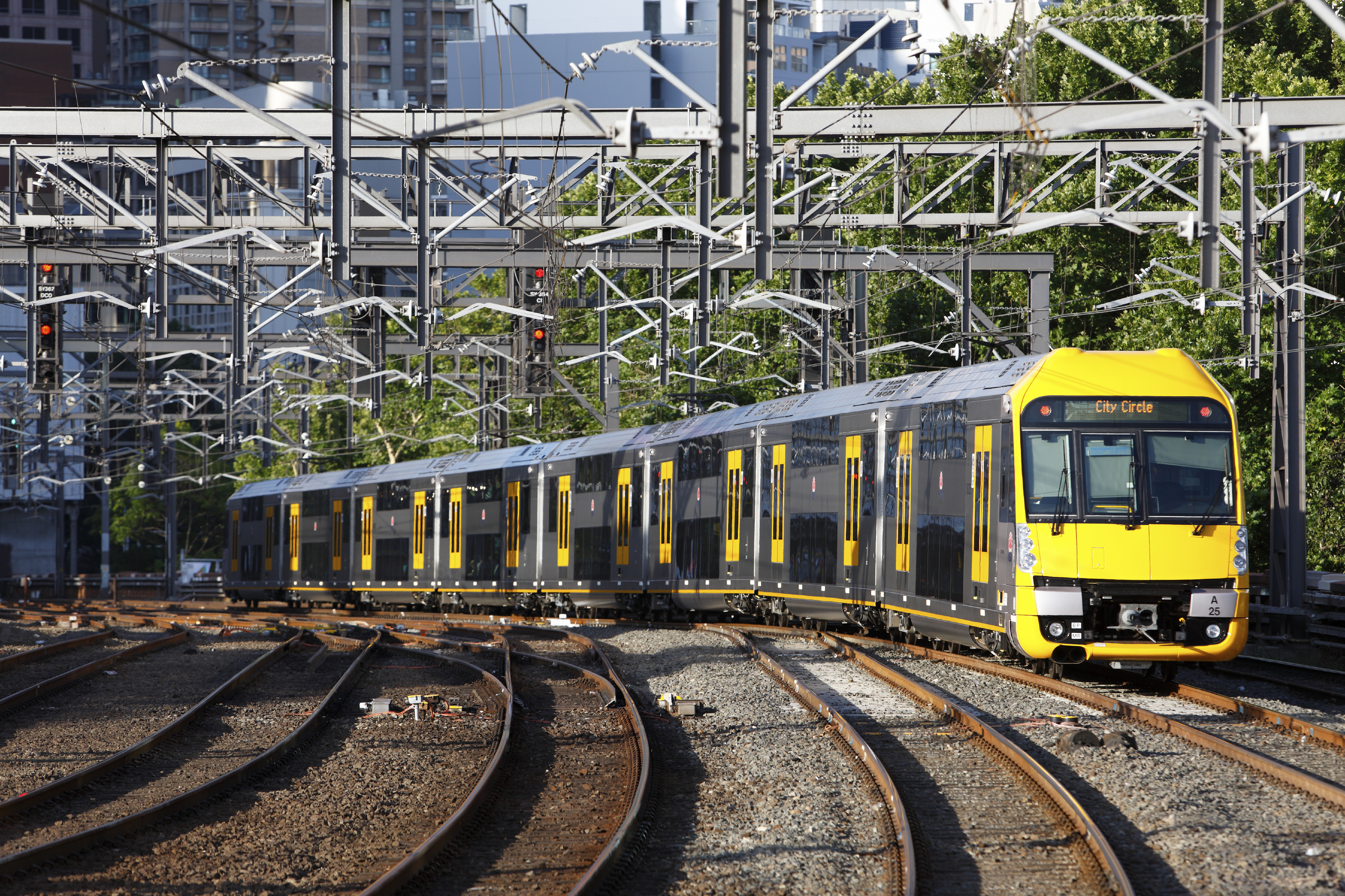 Commuter Train Departure Station