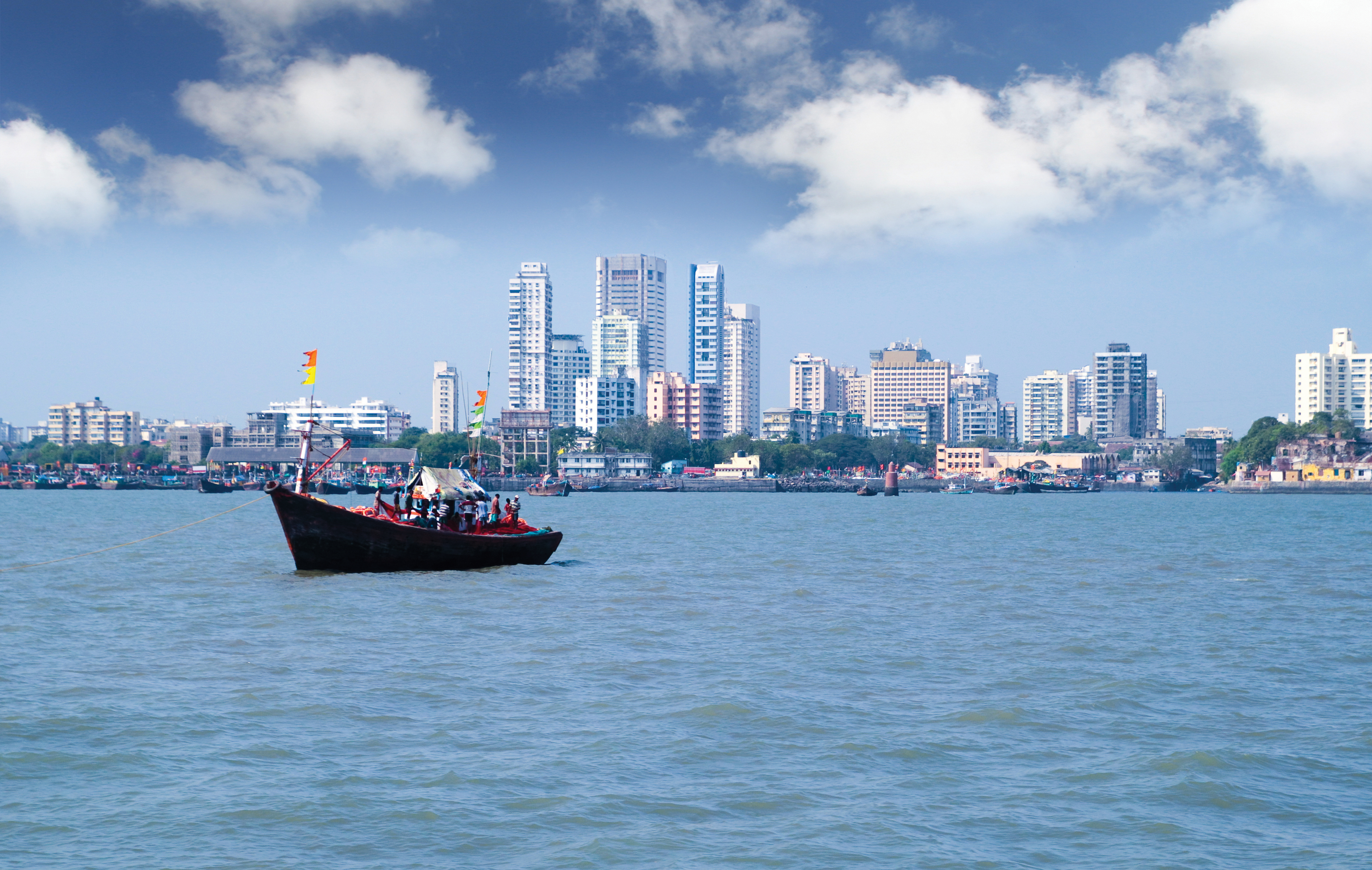 Mumbai India Cityscape