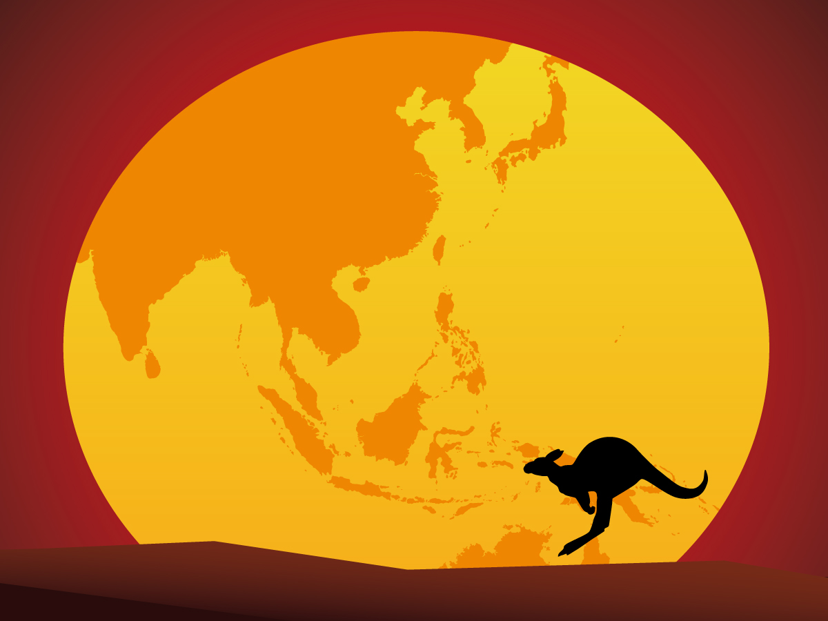 Australia right place right time