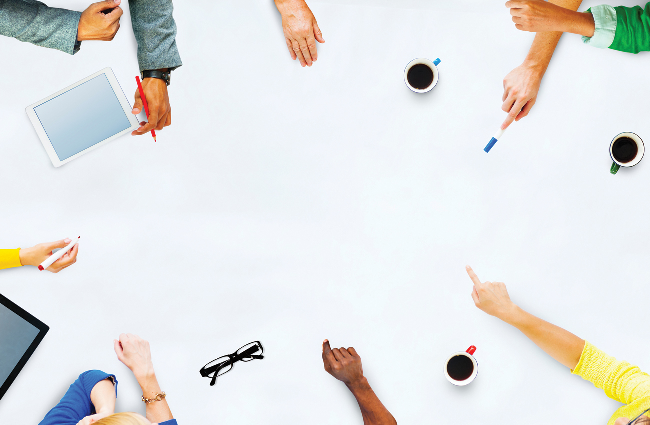 Group of Business People Planning for a New Project