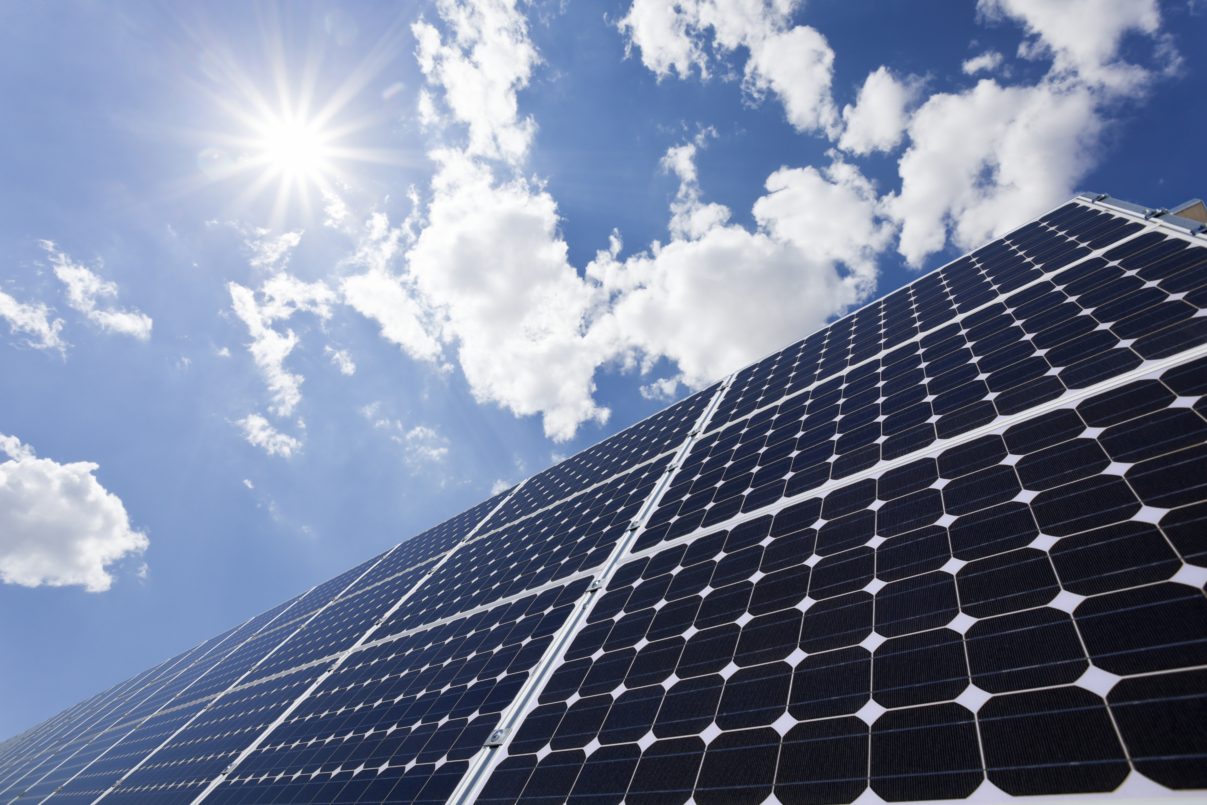 Solar panels Power Station