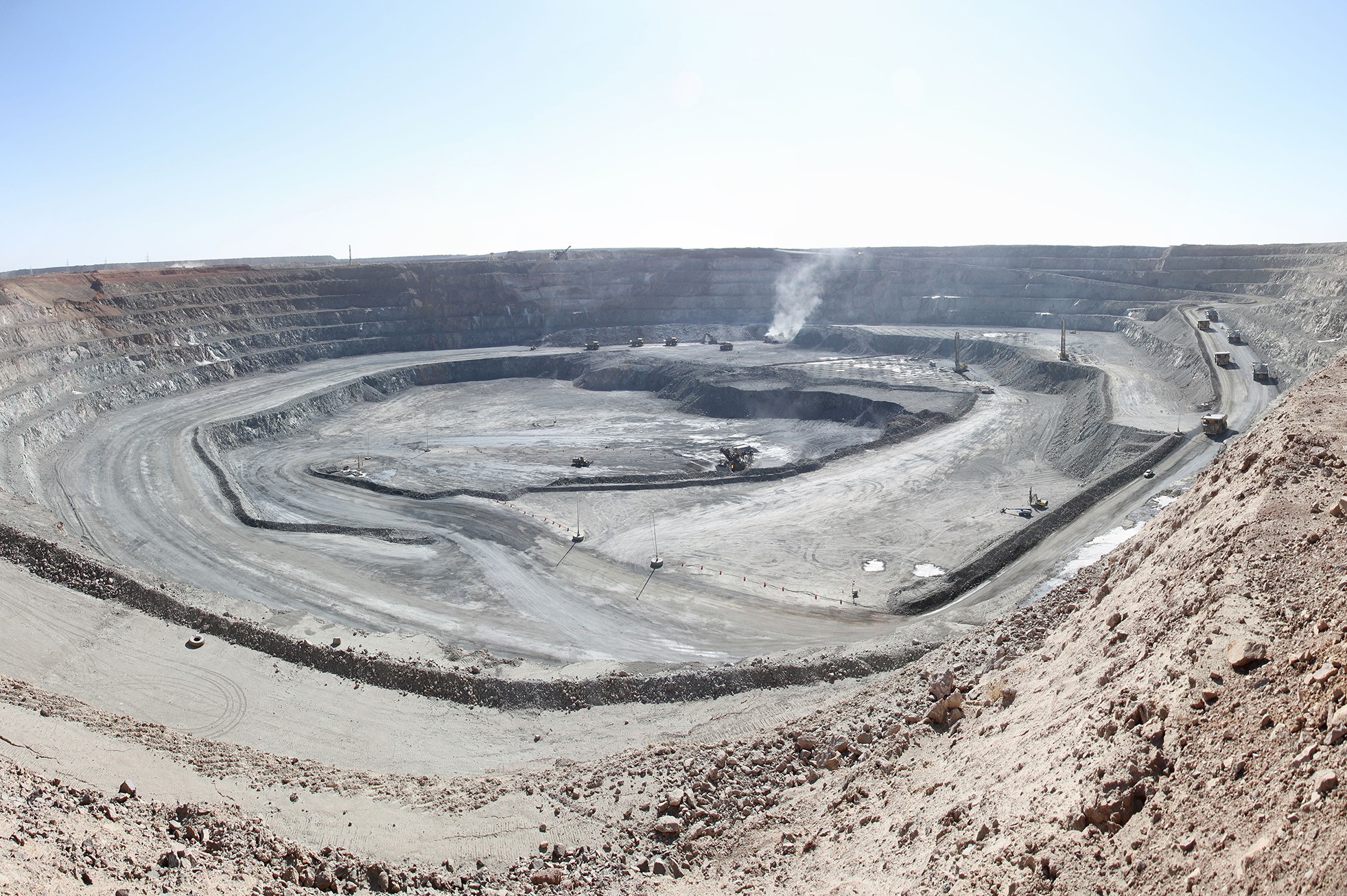 Oyu Tolgoi Copper Mine Mongolia