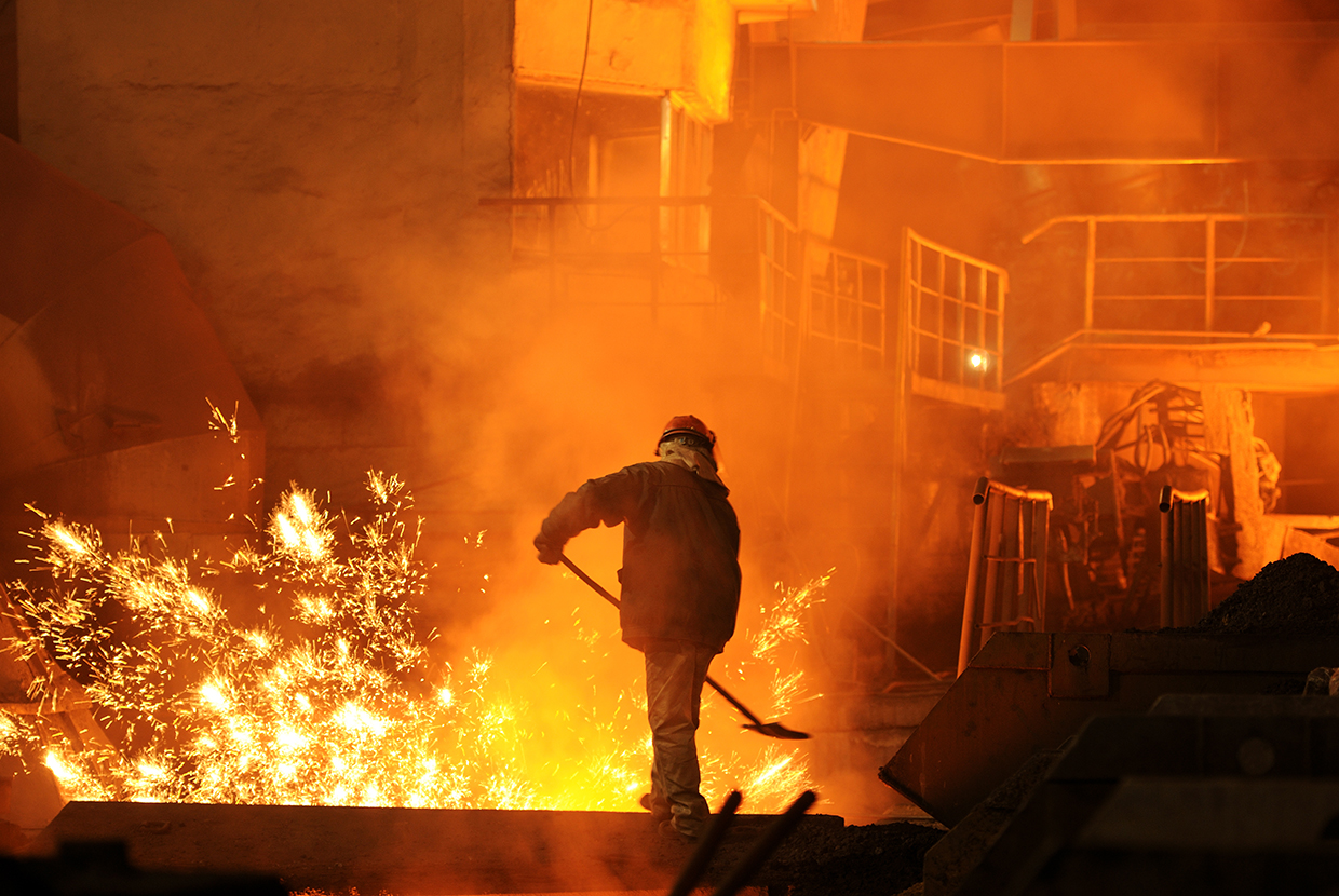 Smelter metals aluminium
